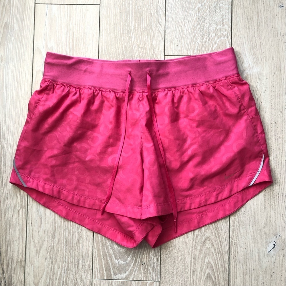 Nike Dri-Fit Running Shorts in Pink Size S